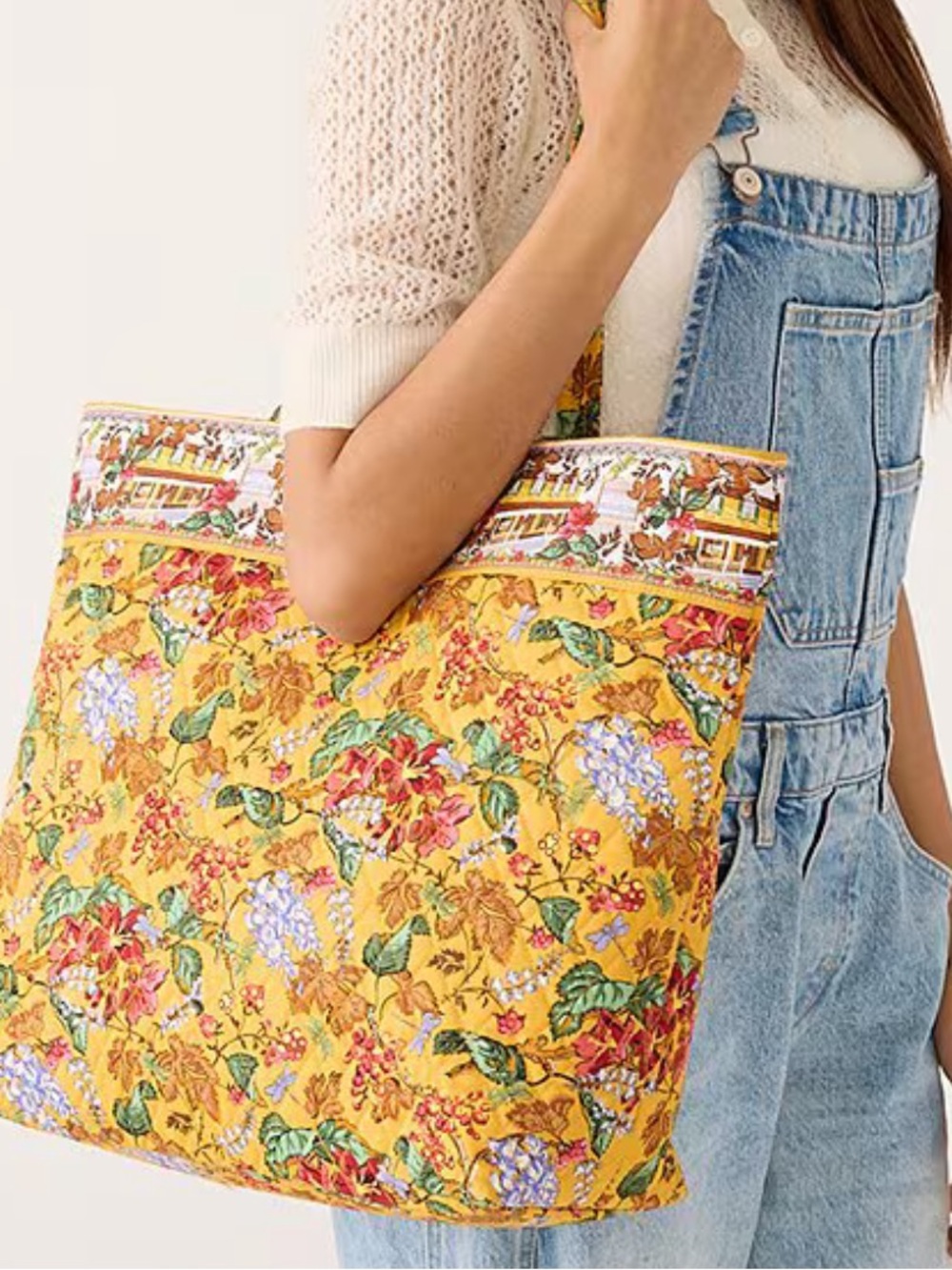 Vera Bradley x Gilmore Girls Original Zip Tote Bag